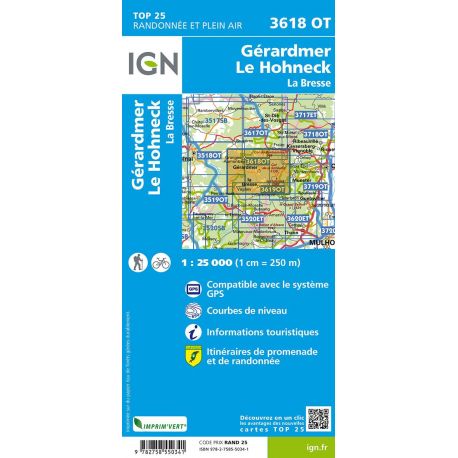 3618OT GERARDMER - LE HOHNECK LA BRESSE