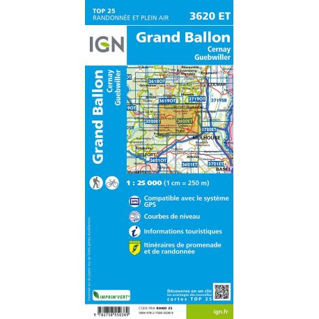 3620ET  LE GRAND BALLON CERNAY   GUEBWILLER