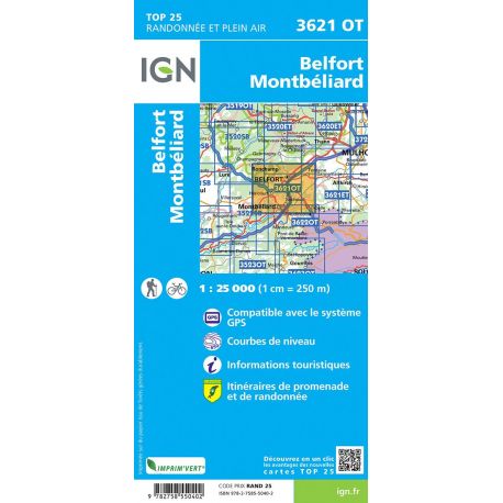 3621OT BELFORT  MONTBELIARD