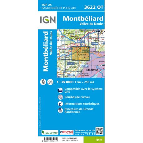 3622OT MONTBELIARD VALLEE DU DOUBS