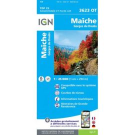 3623OT MAICHE GORGES DU DOUBS