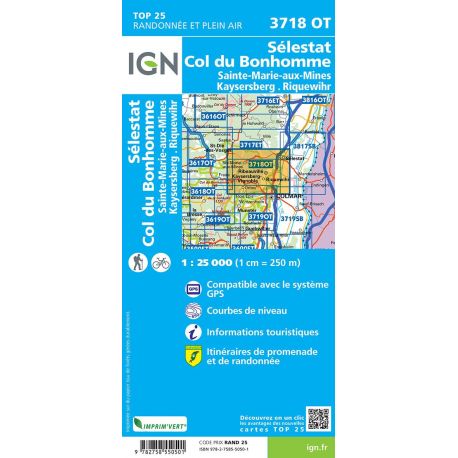 3718OT SELESTAT COL DU BONHOMME SAINTE MARIE AUX MINES KAYSERSBERG