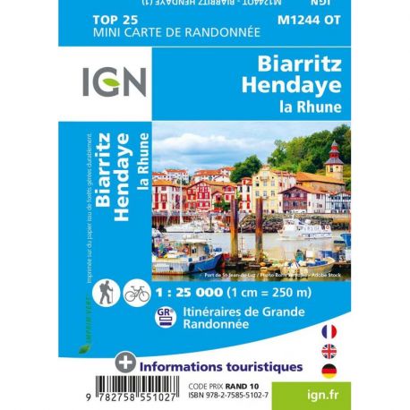 M1244OT BIARRITZ HENDAYE LA RHUNE
