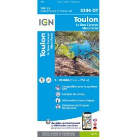 3346OT TOULON LE GROS CERVEAU MONT FARON