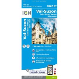 3022ET VAL SUSON ST SEINE L'ABBAYE DIJON OUEST