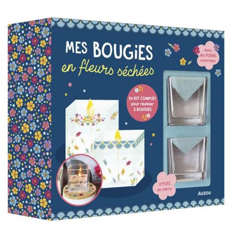 MES BOUGIES EN FLEURS SECHEES