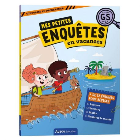 MES PETITES ENQUETES EN VACANCES DE LA GS AU CP