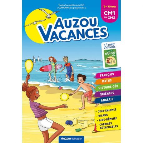 AUZOU VACANCES DU CM1 AU CM2