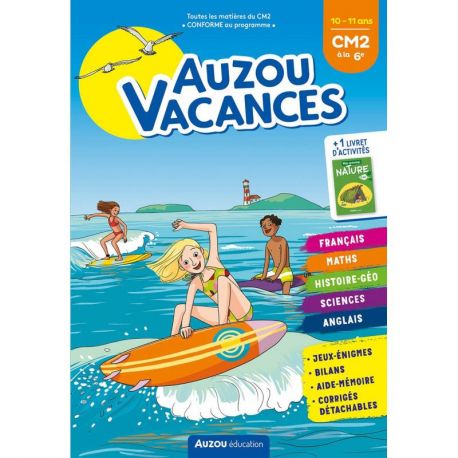 AUZOU VACANCES DU CM2 A LA 6E