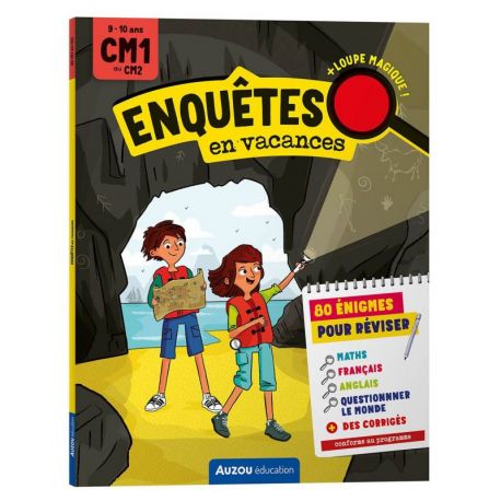 ENQUETES EN VACANCES DU CM1 AU CM2