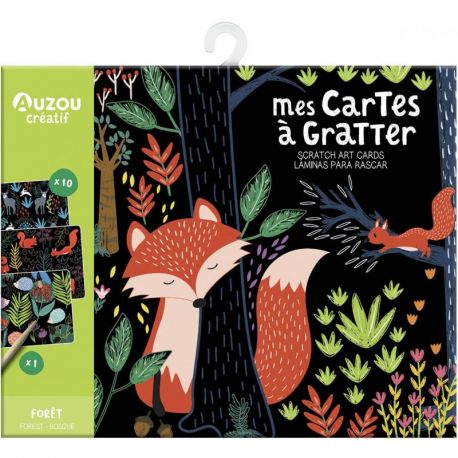 FORET - MES CARTES A GRATTER