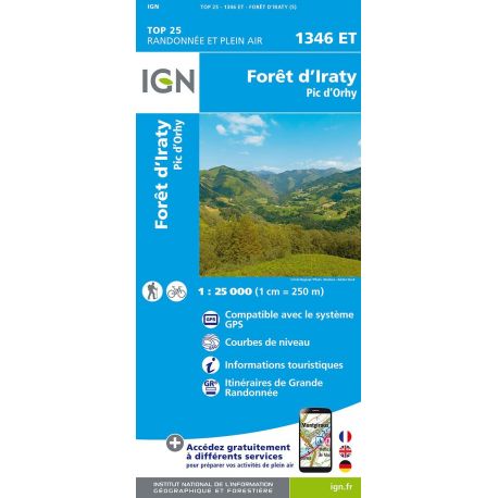 1346ET FORET D'IRATI  PIC D'ORHY