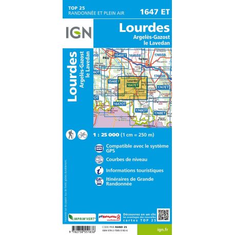 1647ET LOURDES ARGELES-GAZOST LE LAVEDAN