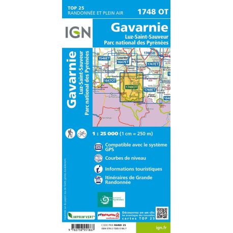 1748OT GAVARNIE LUZ-SAINT-SAUVEUR PN DES PYRENEES