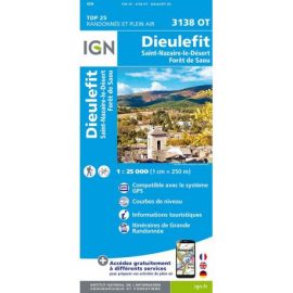 3138OT DIEULEFIT ST NAZAIRE LE DESERT, FORET DE SAO
