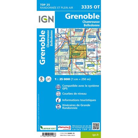 3335OT GRENOBLE CHAMROUSSE BELLEDONNE