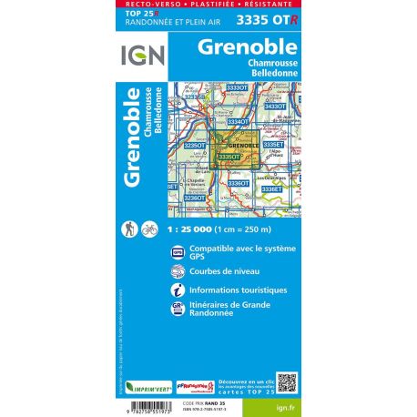 3335OTR GRENOBLE CHAMROUSSE BELLEDONNE RESISTANTE