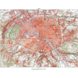 PLAN DE PARIS 1887