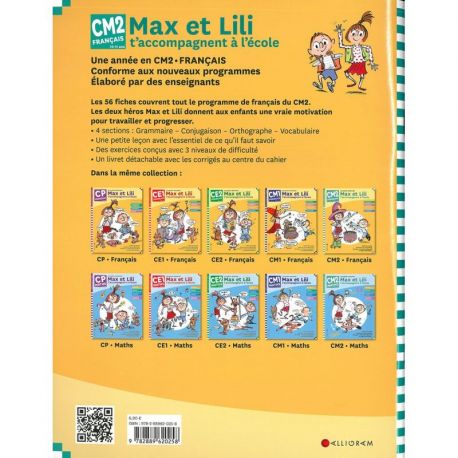 MAX ET LILI T'ACCOMPAGNENT EN CM2 MATIERE : FRANCAIS