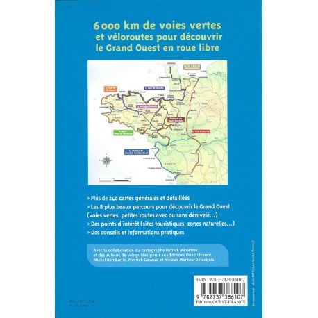 NOUVEL ATLAS DES PLUS BELLES VOIES VERTES ET VELOROUTES DU GRAND OUEST