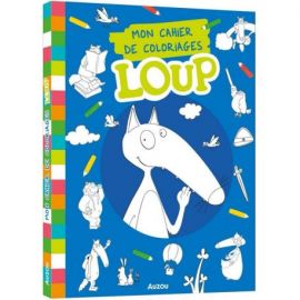 MON CAHIER DE COLORIAGES LOUP
