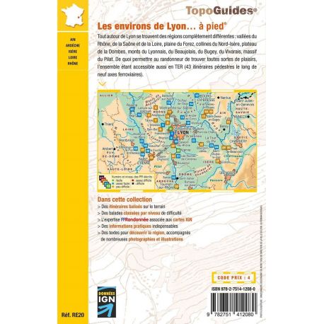 LES ENVIRONS DE LYON A PIED RE20