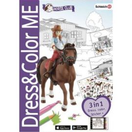 SCHLEICH HORSE CLUB DRESS & COLOR ME