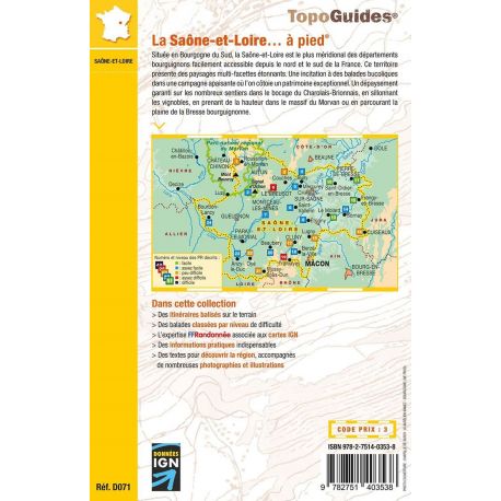 LA SAONE ET LOIRE A PIED D071