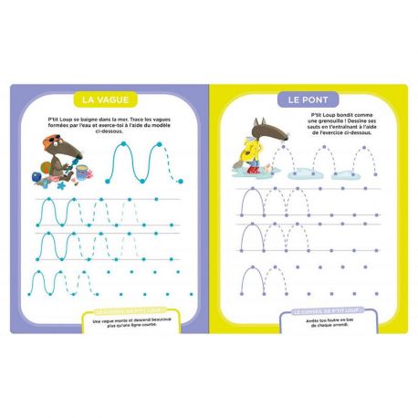 LES TRACES - P'TIT LOUP MES ACTIVITES EFFACABLES