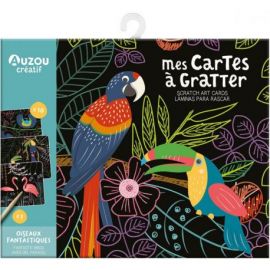 OISEAUX FANTASTIQUES - MES CARTES A GRATTER