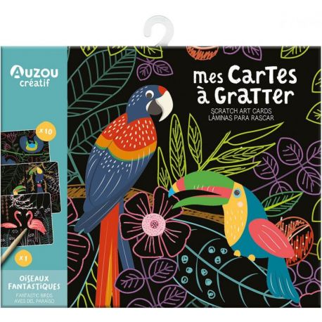 OISEAUX FANTASTIQUES - MES CARTES A GRATTER
