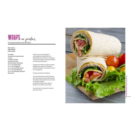 LE MEILLEUR DES SANDWICHES, WRAPS, BAGELS...