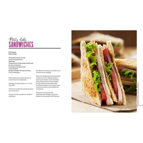 LE MEILLEUR DES SANDWICHES, WRAPS, BAGELS...