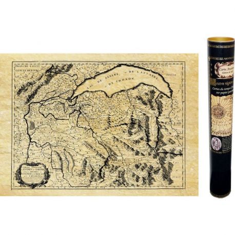 HAUTE-SAVOIE EN 1663 50 CM X 40 CM