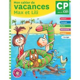 N*2 CAHIER DE VACANCES CP AU CE1 MAX ET LILI 6/7 ANS