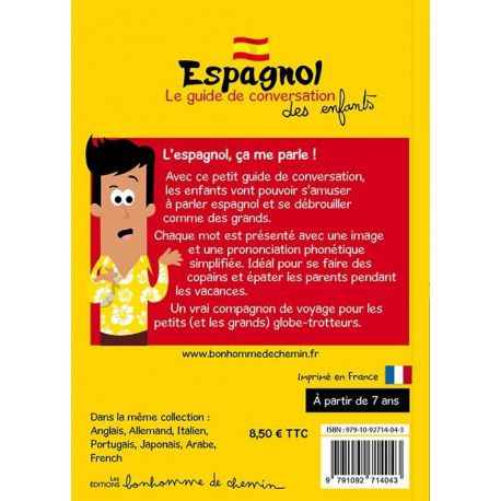 ESPAGNOL GUIDE DE CONVERSATION DES ENFANTS