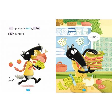LA RENTREE DES CLASSES MES LECTURES DE CP AVEC LOUP