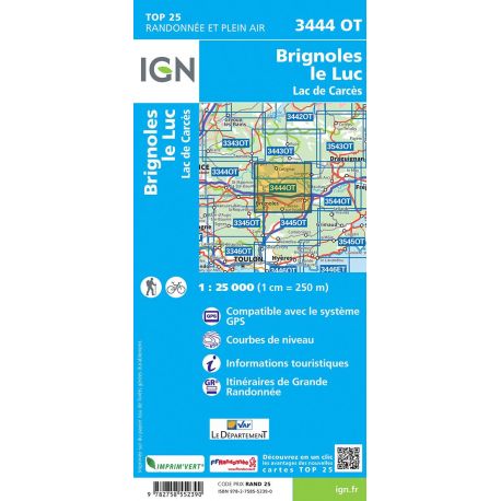 3444OT BRIGNOLES SUR LE LUC