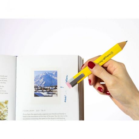 STYLO MARQUE PAGE JAUNE