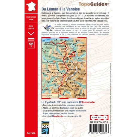 GR5/GR5E DU LÉMAN À LA VANOISE 504