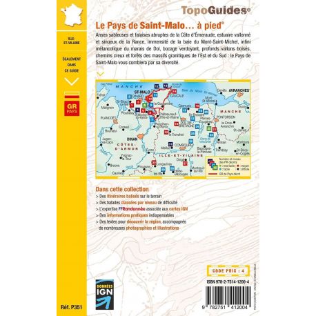 LE PAYS DE SAINT MALO A PIED P351