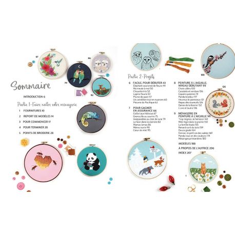 MES BRODERIES ANIMAUX
