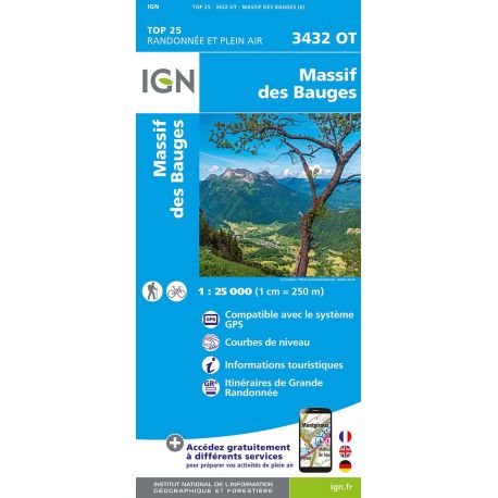 3432OT MASSIF DES BAUGES