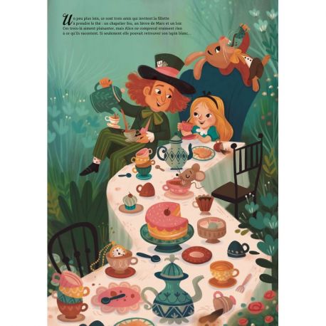 ALICE AU PAYS DES MERVEILLES LIVRE PROJECTEUR