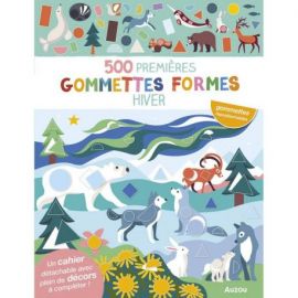 HIVER - 500 PREMIERES GOMMETTES FORMES
