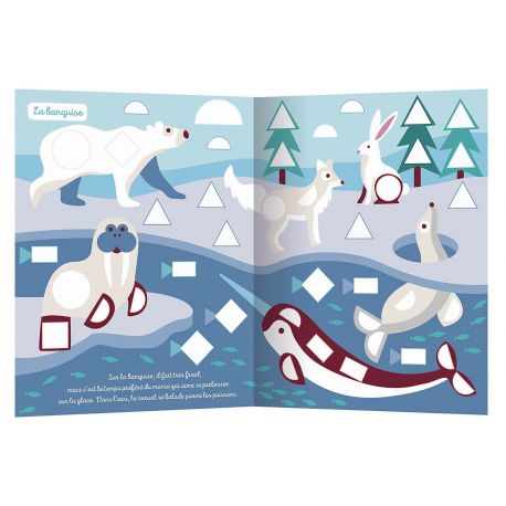 HIVER - 500 PREMIERES GOMMETTES FORMES