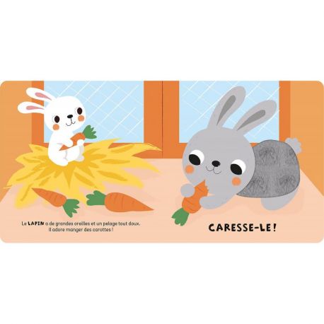 COFFRET A TOUCHER - LES ANIMAUX DE LA FERME