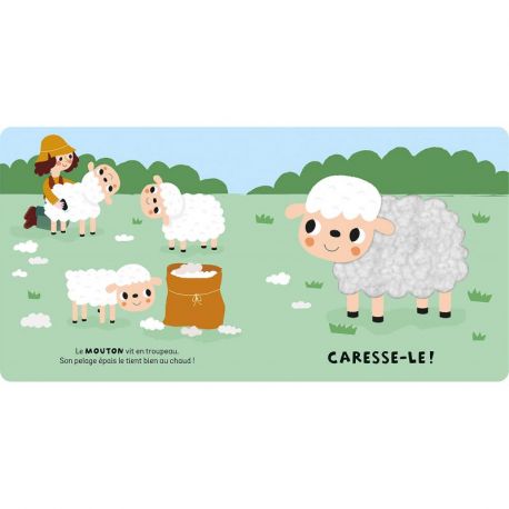 COFFRET A TOUCHER - LES ANIMAUX DE LA FERME