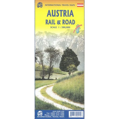 AUTRICHE TRAIN ET ROUTE/AUSTRIA RAIL & ROAD WATERPROOF