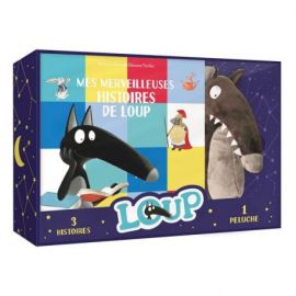 MES MERVEILLEUSES HISTOIRES DE LOUP - COFFRET PELUCHE